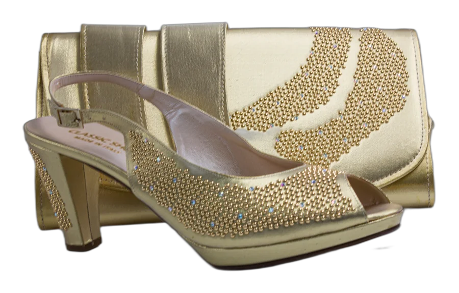 Gold Studded Set
