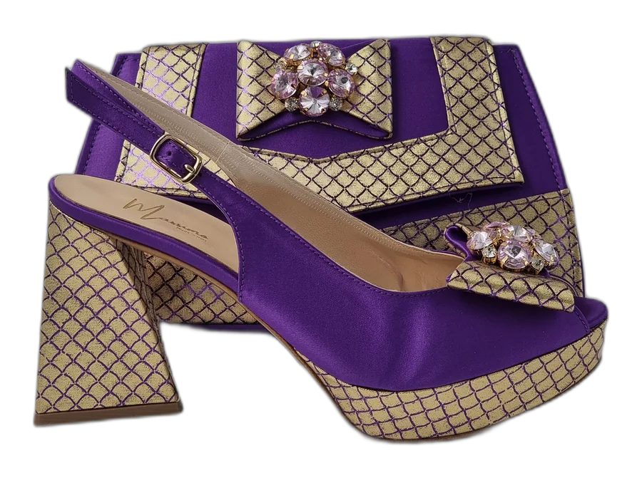 Purple/Gold Scaled Set