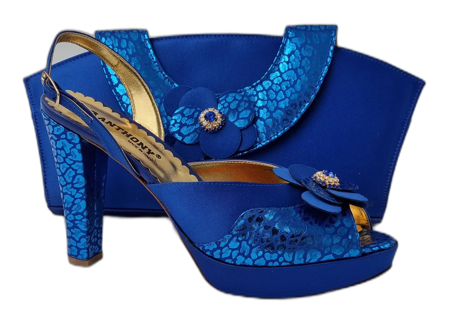 Royal Blue Double Platform