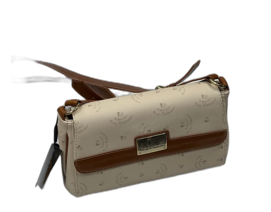Cream Tan Monogram Crossbody